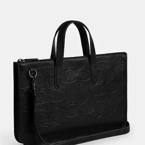 Coach Isaac Black Workbag/Laptop Bag